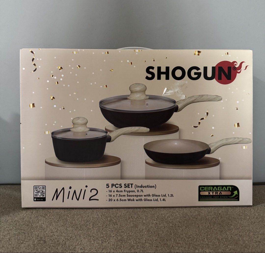 Shogun Mini 2 5-Piece Induction Cookware Set477596481068083200