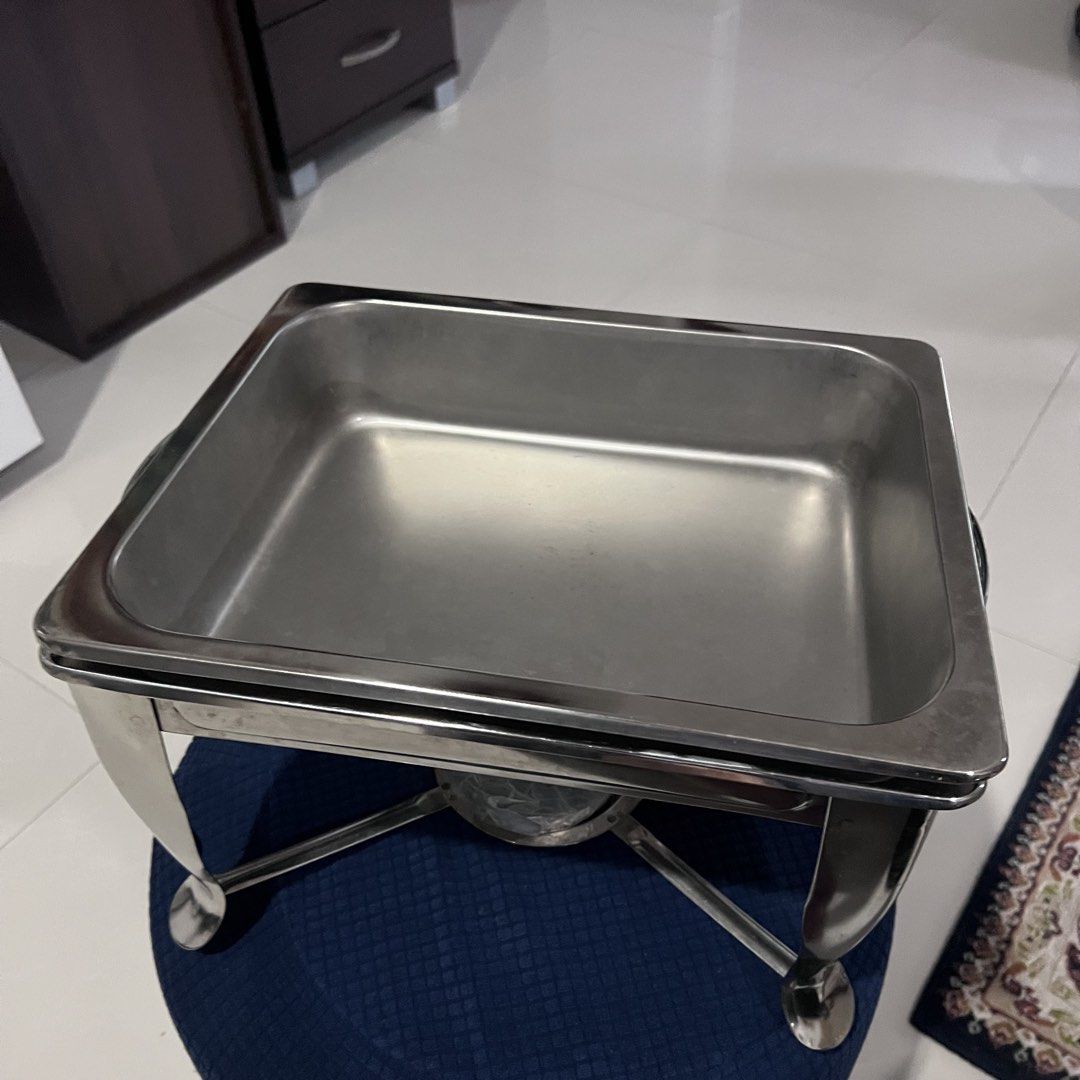 Stainless Steel Chafing Dish with Lid477596472952104961