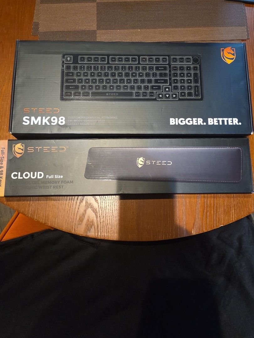 STEED SMK98 Keyboard & Cloud Wrist Rest Bundle477543641761730560
