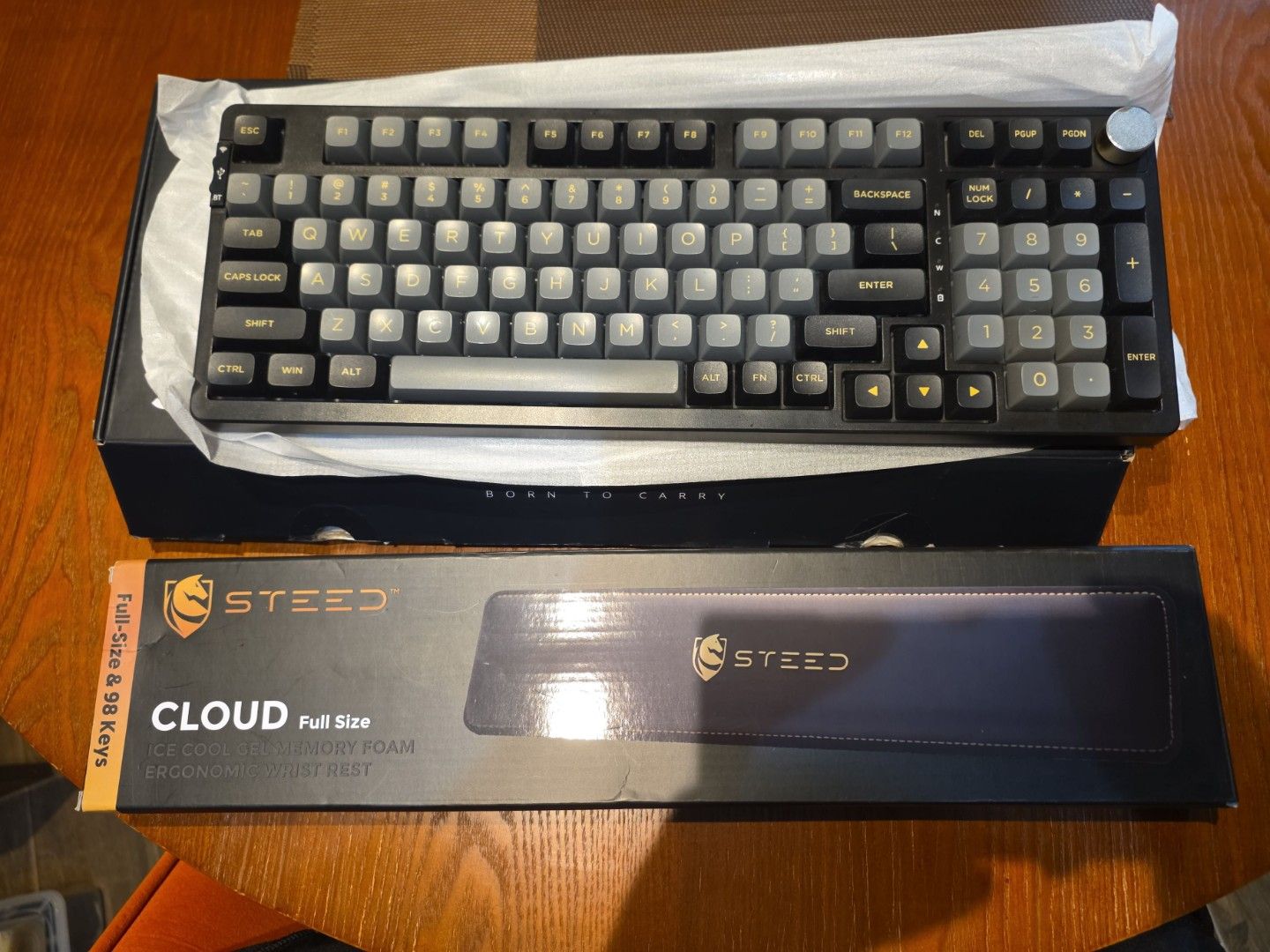 STEED SMK98 Keyboard & Cloud Wrist Rest Bundle477543641761730561