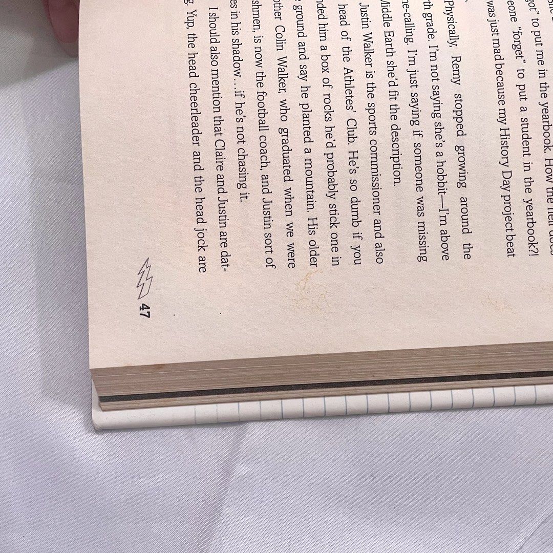 struck by lighting by chris colfer hardbound book // YA BOOK (Category: Storybooks) located in Cagayan de Oro. Submitted by andoodoo (Listing ID 1442802216, Image 3). Description: - one available - yellowed pages, price tag sticker on dust cover (see photos) SF shouldered by buyer No refunds.