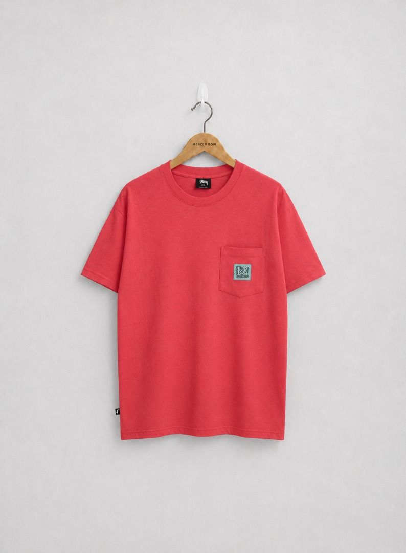 Stussy Classic Gear Pocket Tee Salmon (Category: Tshirts & Polo Shirts ) located in Manila. Submitted by mercer__row (Listing ID 1442835337, Image 1). Description: STUSSY AUSTRALIA Size L - 23.5 x 31 Shipping: Lalamove/LBC Dasmariñas Cavite.