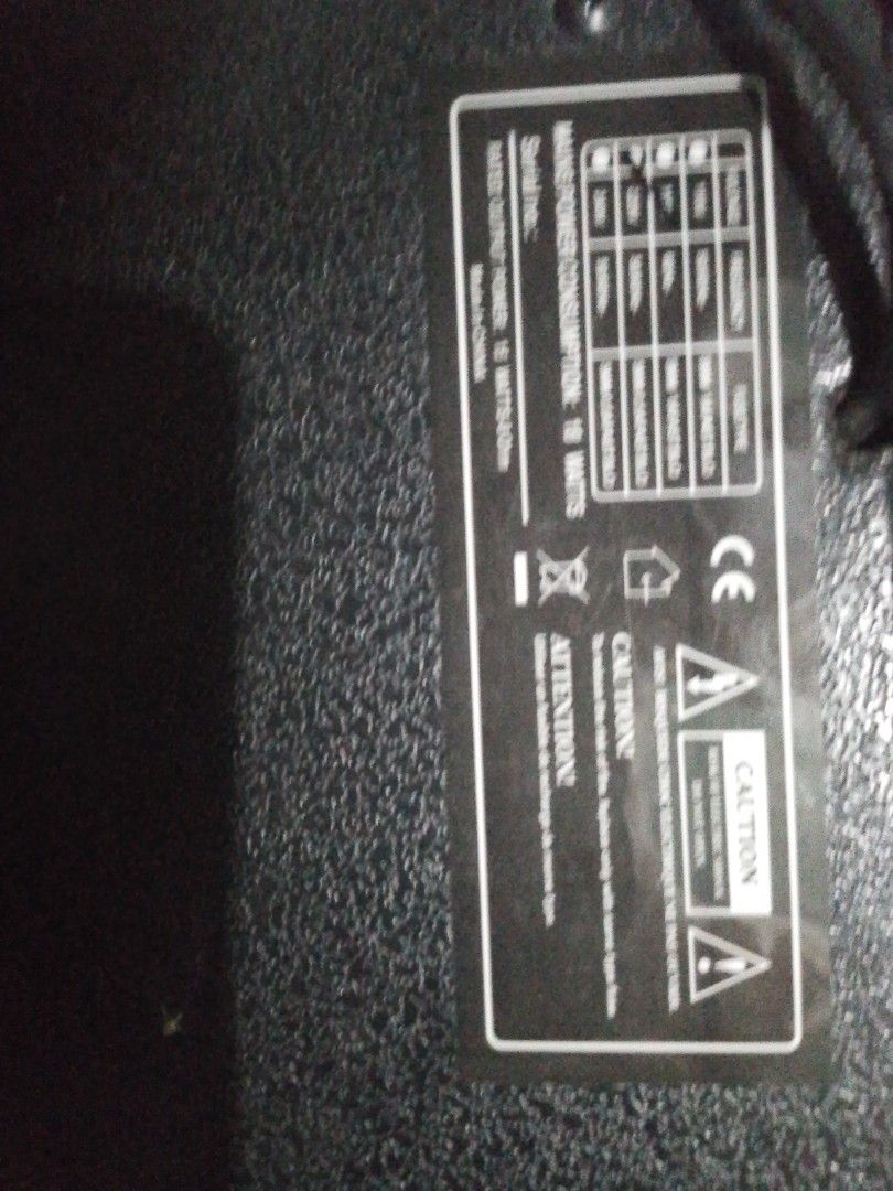 Thomson Guitar Amplifier (Category: Musical Instruments) located in Santa Rosa. Submitted by strangelove10222 (Listing ID 1442754720, Image 2). Description: - Fender Champion 20 Guitar Amp - 20-watt combo amplifier - Features a 12-inch speaker - Ideal for practice sessions and small gigs - All knobs and inputs are present - Fully functional with minor cosmetic wear - Includes original power cable.