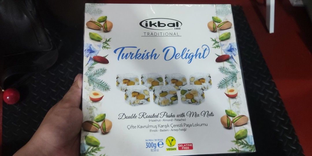 Turkish Delight Double Roasted Pasha (Category: Packaged & Instant Food) located in Manila. Submitted by mitzza (Listing ID 1442762537, Image 1). Description: Feel free to ask for more pictures, Tondo Manila Area, Prefer Lalamove.