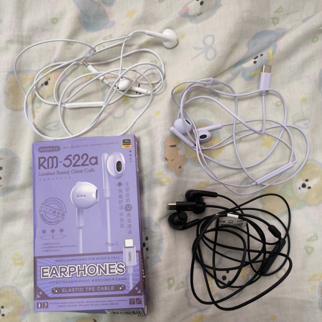 Type c earpiece (various brands)