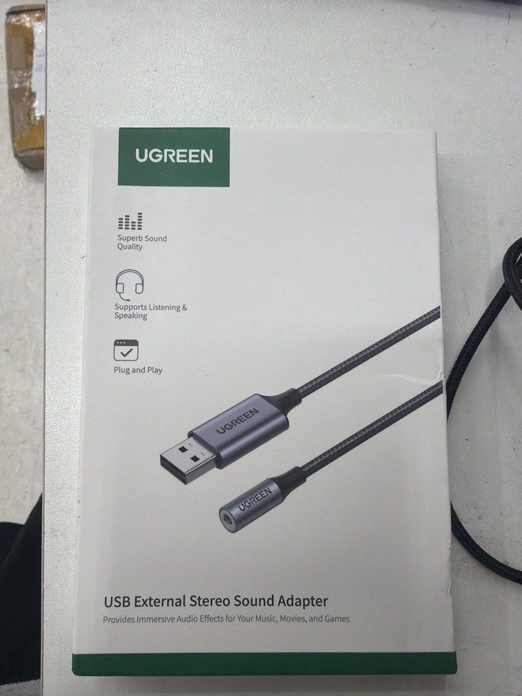 Ugreen USB External Stereo Sound Adapter477539049973360640