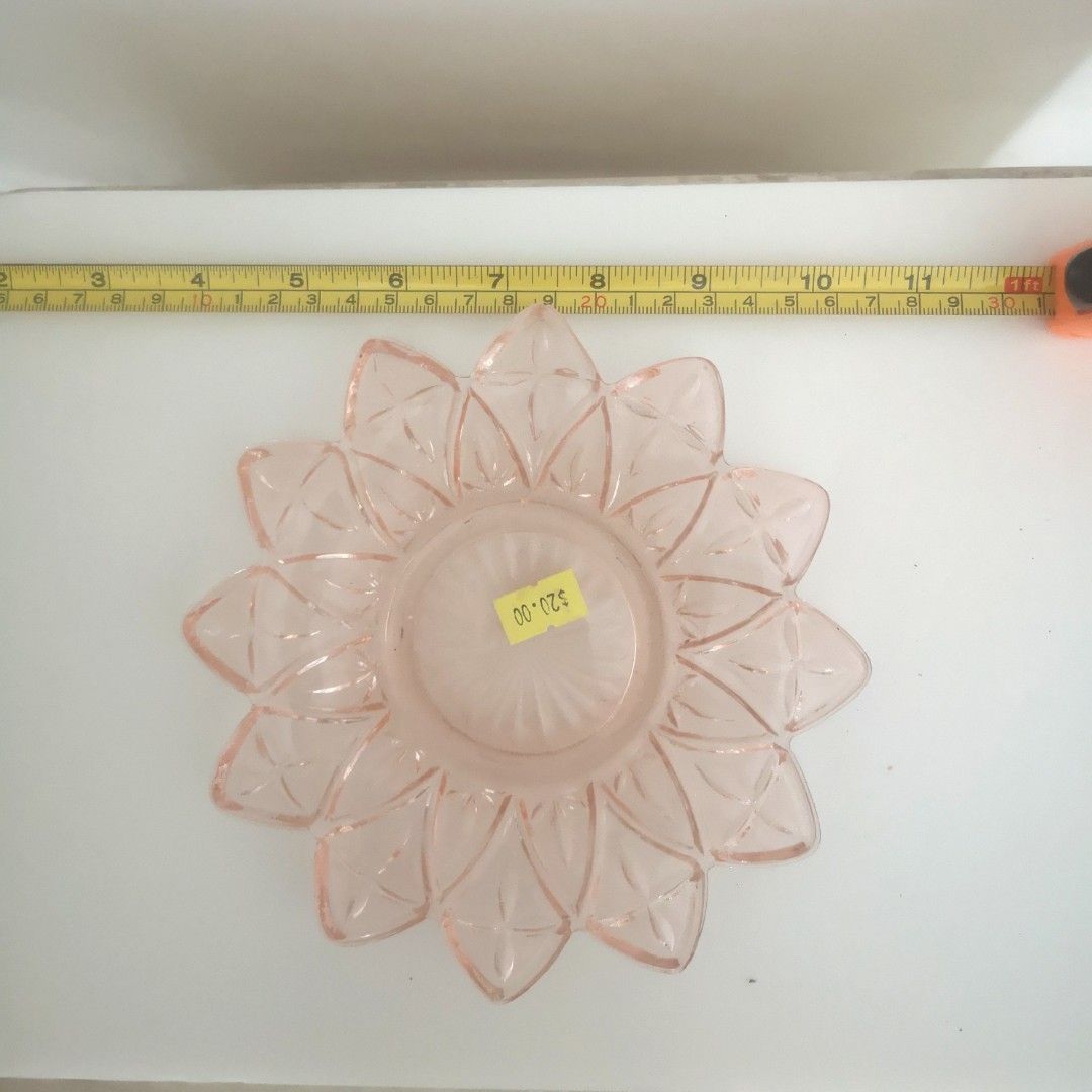 Vintage GLASS plate