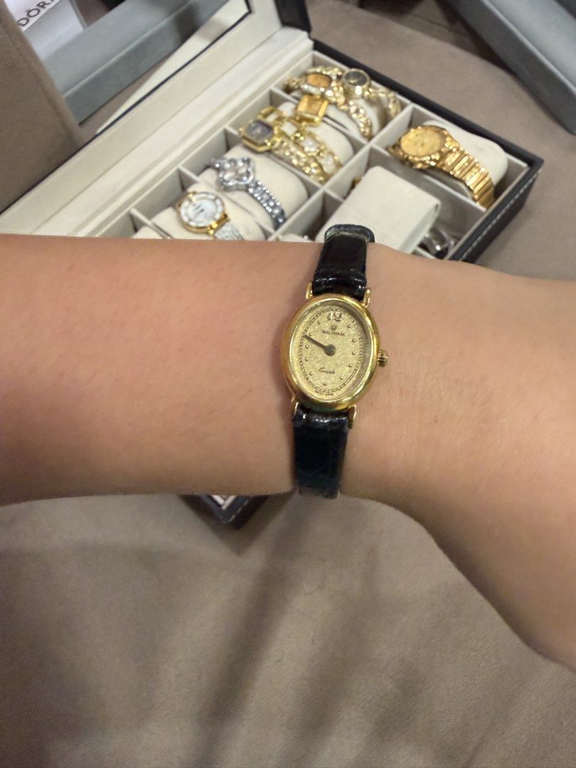 Authentic Vintage Waltham womens oval watch (Category: Luxury Watches) located in Naga. Submitted by grand_trehh (Listing ID 1442907384, Image 3). Description: .