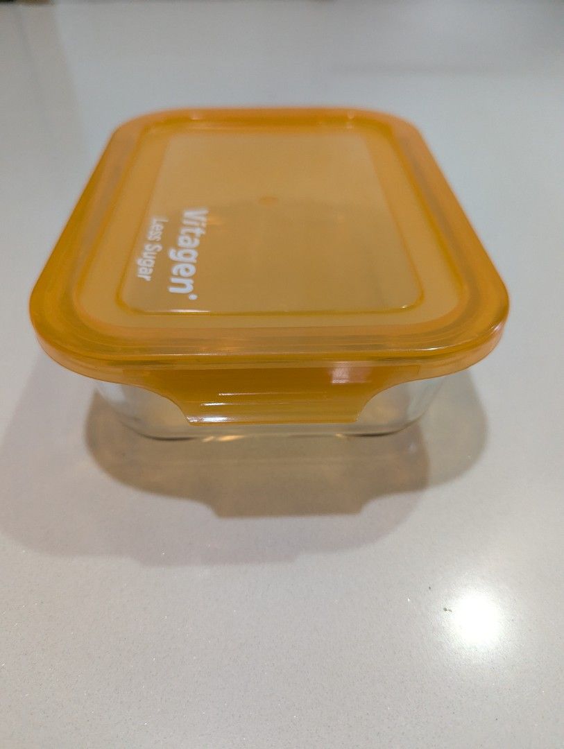 Vitagen Glass Container With Lid477363049553602564