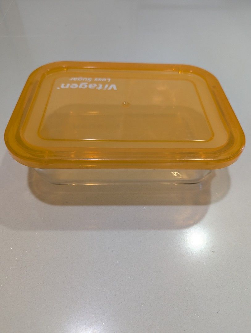 Vitagen Glass Container With Lid477363049553602563