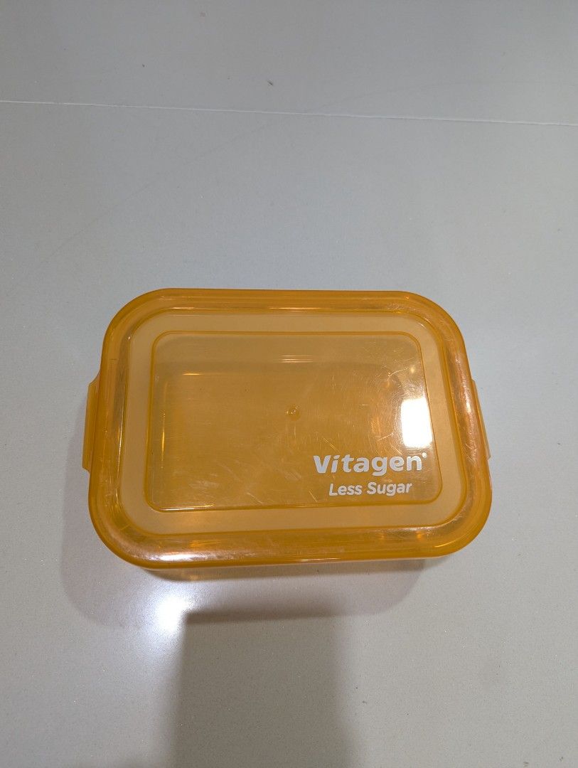 Vitagen Glass Container With Lid477363049553602561