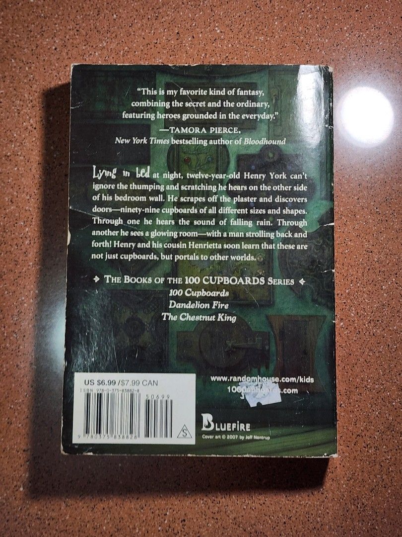 100 Cupboards Book 1 by N.D. Wilson (Category: Children's Books) located in Manila. Submitted by axis09 (Listing ID 1446920925, Image 2). Description: - 100 Cupboards, Book 1 by N.D. Wilson - First book in the series - Genre: Fantasy Adventure - Paperback Edition - Ideal for young readers - Features magical journeys - Great for your next read.