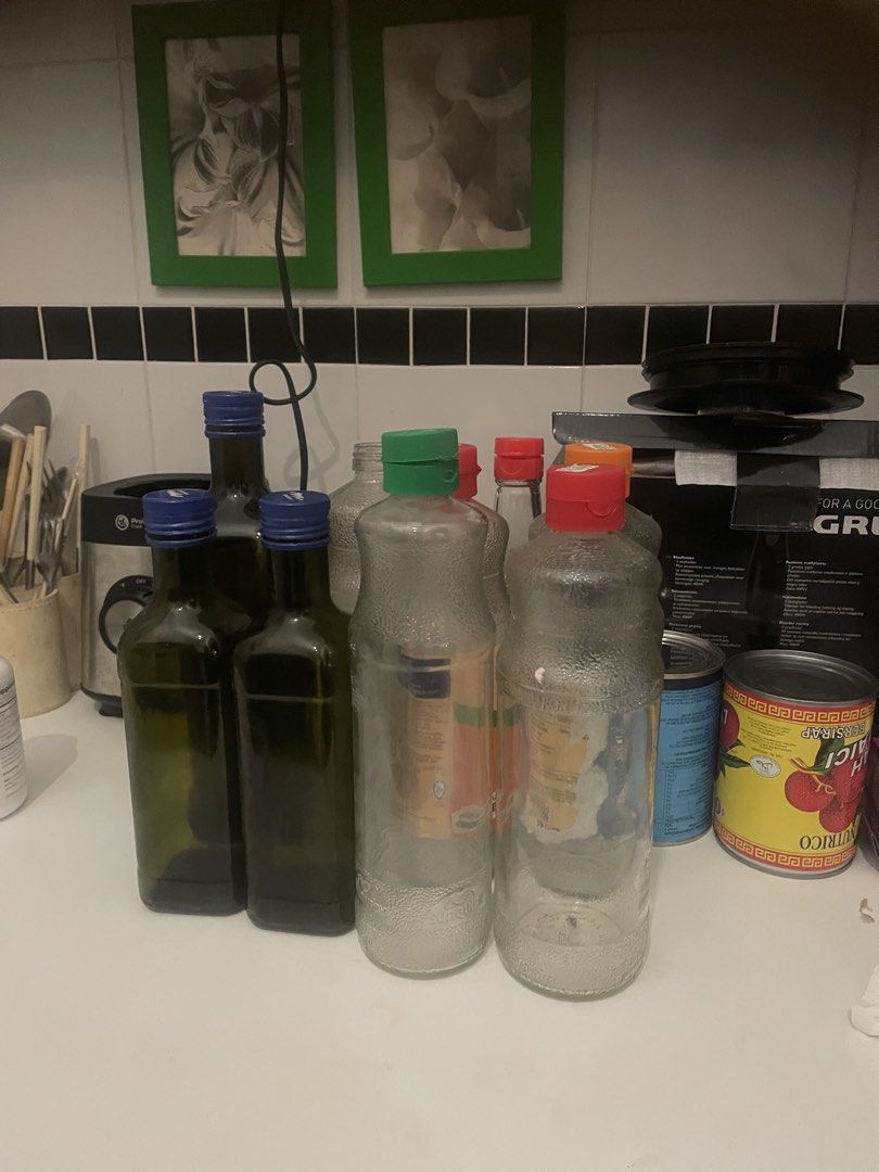 10 bottles for sauces storage