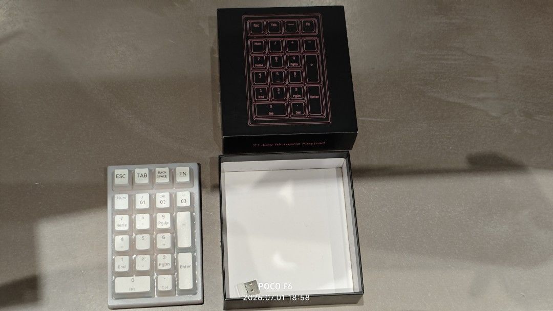 21 keys Numeric Mechanical Keyboard497607832807024642