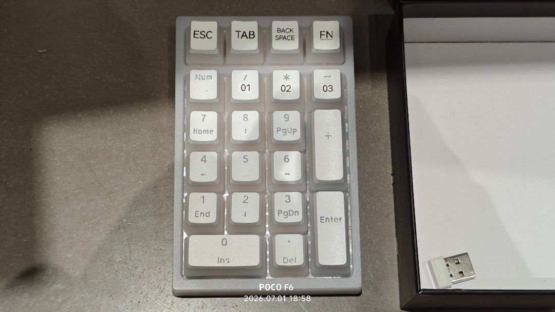 21 keys Numeric Mechanical Keyboard497607832807024640