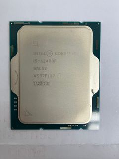 (有單有保養) 不議價- Intel Core i5-12400F 無內顯 12代 CPU 