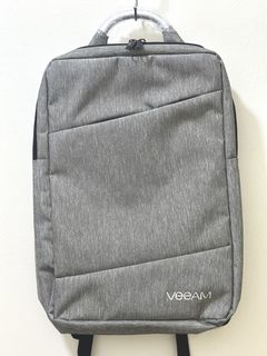 筆記本電腦背包 灰色手提電腦背囊