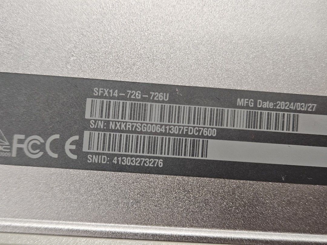Acer Swift X 14 OLED Laptop497600156046479366