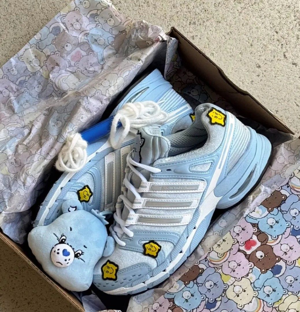 ADIDAS Control 5 "Care Bears Grumpy Bear" (Category: Sneakers) located in Las Pinas. Submitted by blockloopz (Listing ID 1446938846, Image 1). Description: ‎🔥 ADIDAS Control 5 "Care Bears Grumpy Bear" ‎📦 Brand New ‎💯% AUTHENTIC Dm now! 📲 Limited Stocks & Sizes Price Varies ‎ ‎📍Meetup: Makati ‎🛵🚚 Shipping nationwide (buyer’s expense) ‎ ‎#adidas #adidascontrol5 #carebears.