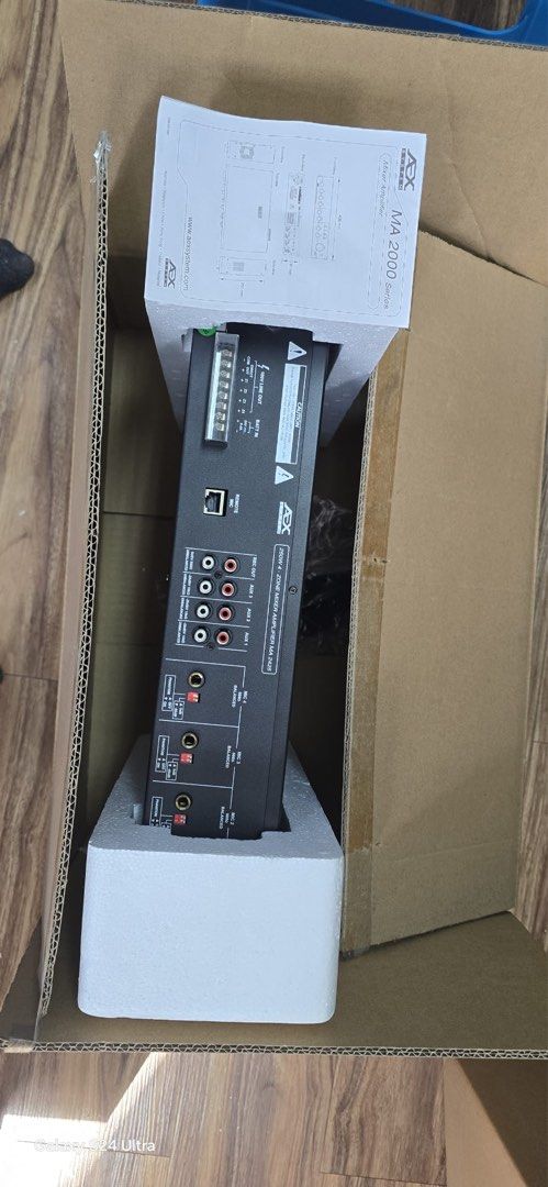 AEX 4 Zone mixer amplifier. MA2425497575484699463681