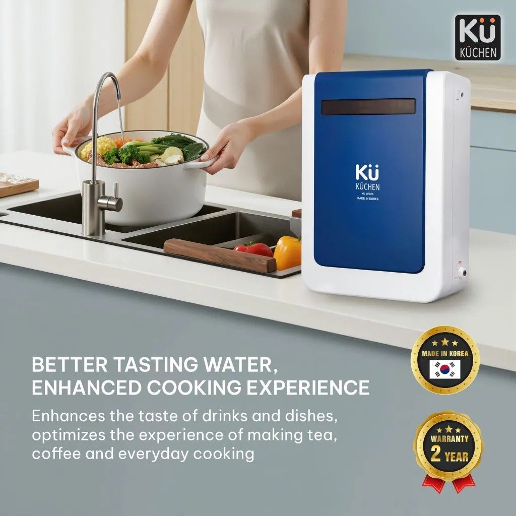 ALKALINE WATER PURIFIER UF W02K (Category: Other Food & Drinks) located in Caloocan City. Submitted by petecerva26695 (Listing ID 1447057615, Image 3). Description: 5-stage filtration for clean, mineral-rich alkaline water Removes dirt, chlorine, pesticides, and odors UF membrane retains beneficial minerals Alkaline & antioxidant filters boost pH and neutralize free radicals Purifies up to 30 L/h with no wastewater Easy filter replacement, reliab