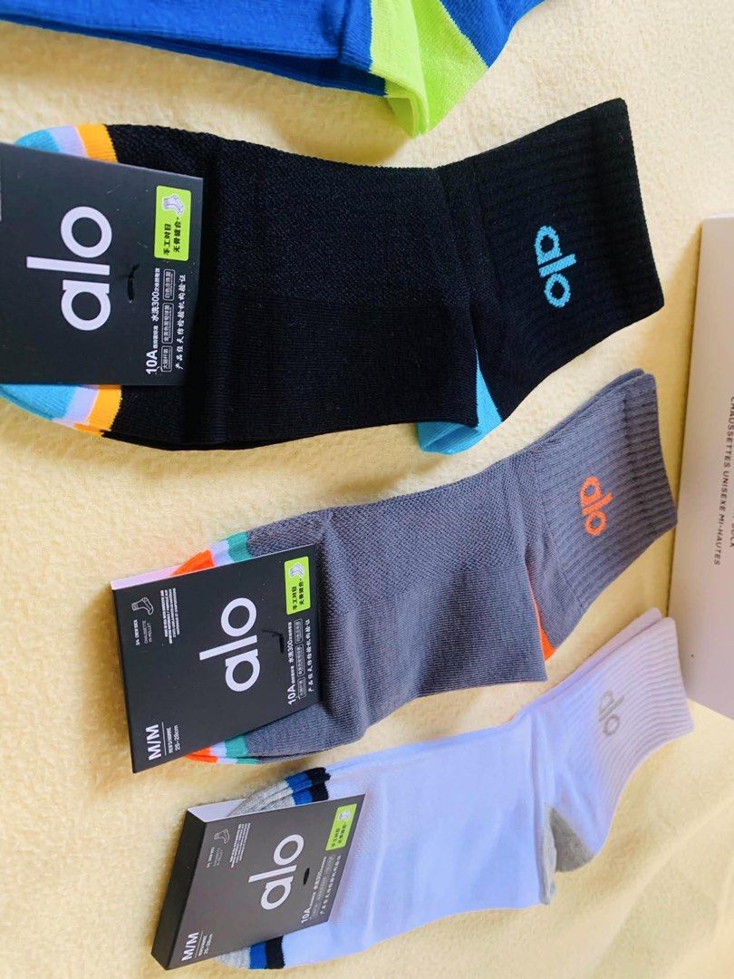 Alo socks (Category: Socks) located in Mandaluyong City. Submitted by BeautyObsession_OnlinePH (Listing ID 1446962434, Image 2). Description: .
