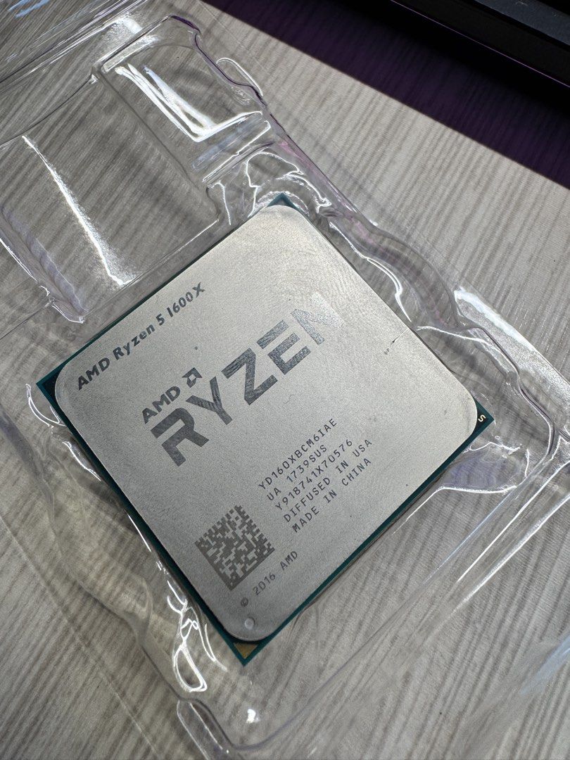 AMD Ryzen 5 1600X Desktop Processor