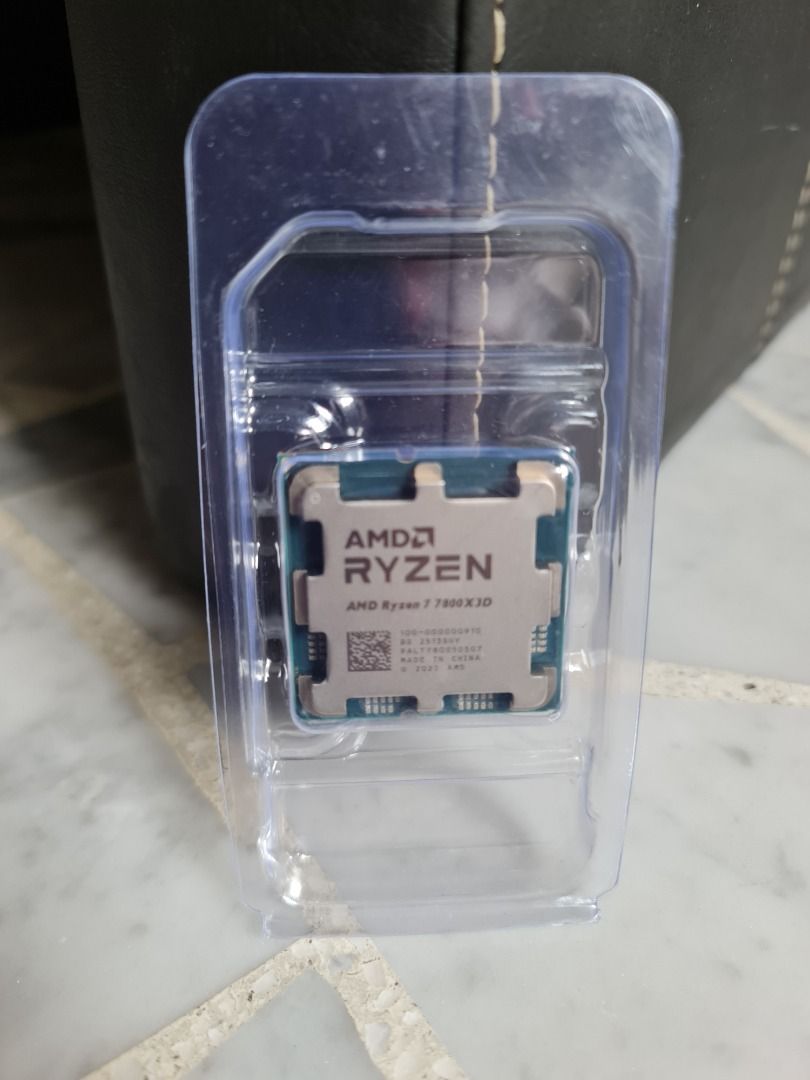 AMD Ryzen 7 7800X3D Processor am5 ddr5 cpu497442152504381441