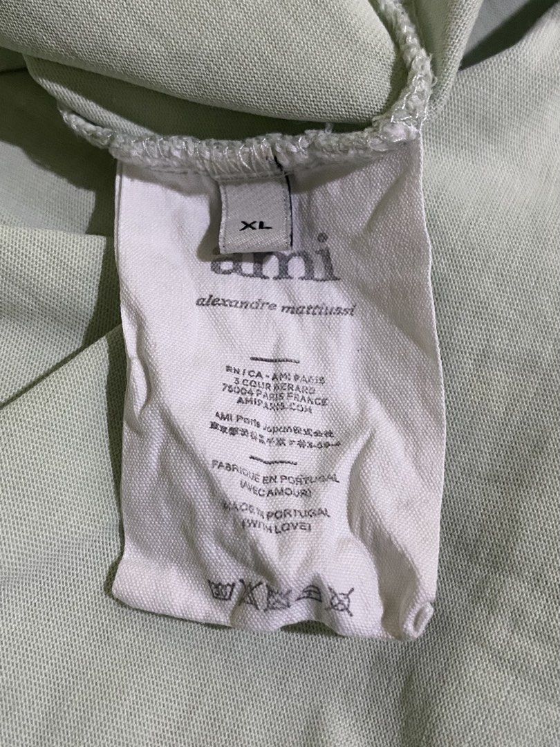 AMI🔥 (Category: Activewear) located in Rizal. Submitted by _usedtowear (Listing ID 1447015386, Image 3). Description: AMI🔥 Dimes: 28/22 Excellent condition Color rate: 9/10 Flaw: Dot stain/ Sign of usage .