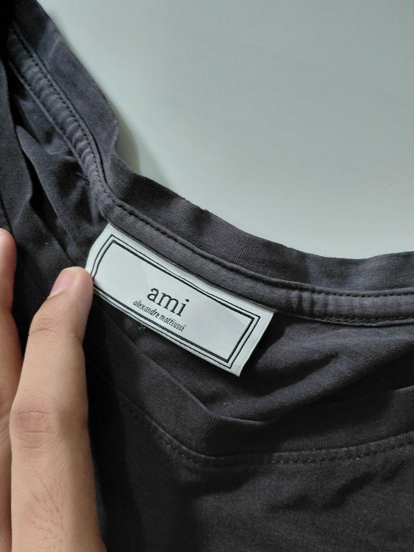 AMI Alexandre Mattiussi T-shirt (Category: Tshirts & Polo Shirts ) located in Bacolod City. Submitted by nagh.seller (Listing ID 1446923480, Image 2). Description: 22x31 semi trash condi.