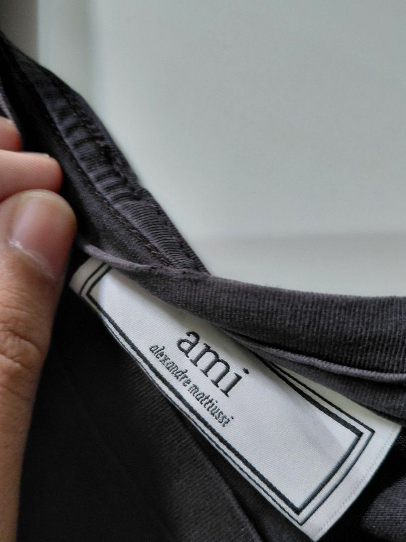 AMI Alexandre Mattiussi T-shirt (Category: Tshirts & Polo Shirts ) located in Bacolod City. Submitted by nagh.seller (Listing ID 1446923480, Image 3). Description: 22x31 semi trash condi.