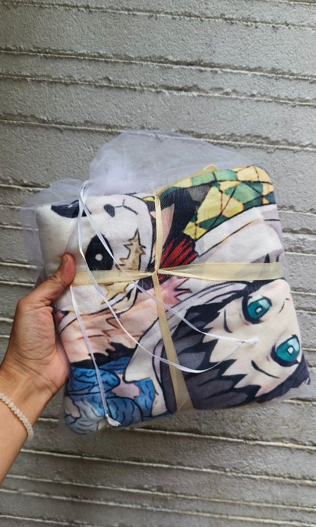 Anime towel gift set (Category: Bath) located in Baguio. Submitted by ukay_district (Listing ID 1447004501, Image 2). Description: anime towel gift set brand new 2 in 1 - regular size towel + towellete 300.