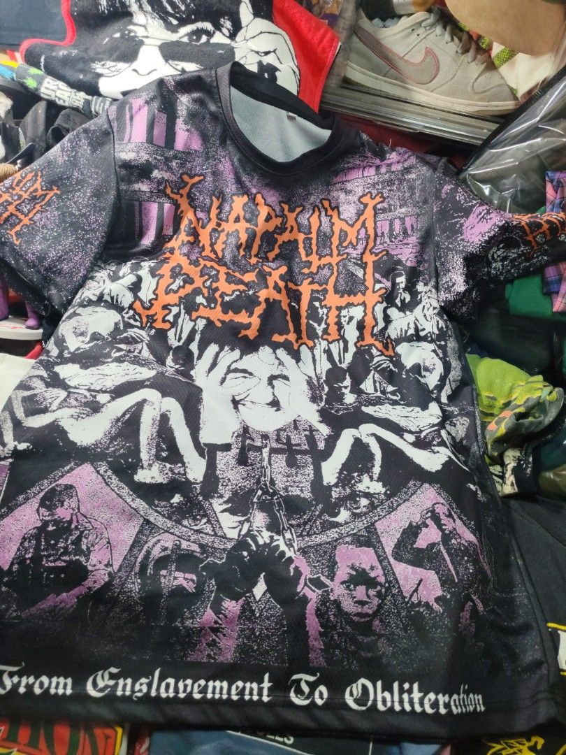 AOP napalm death (Category: Tshirts & Polo Shirts) located in Kuala Lumpur. Submitted by emc90s (Listing ID 1446996834, Image 1). Description: 22/30.