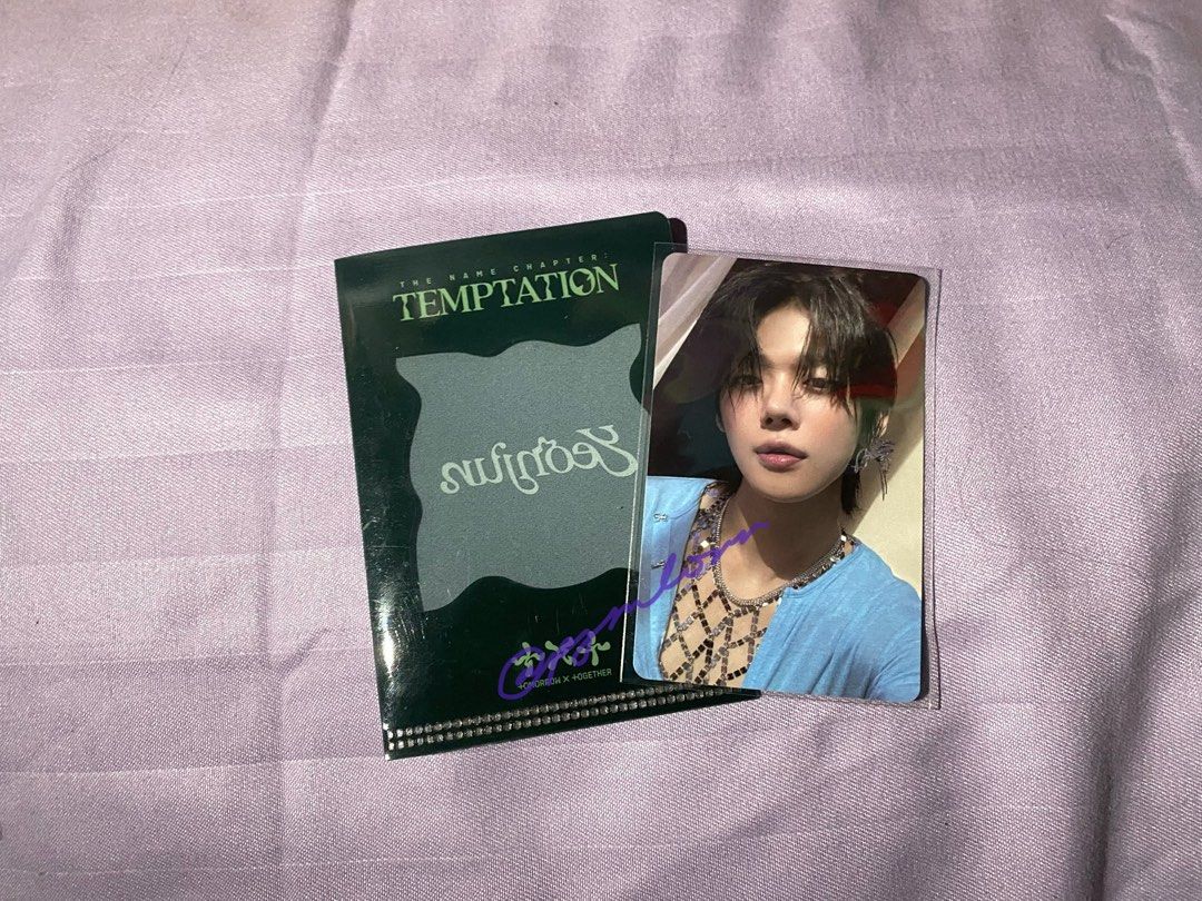 Assorted TXT Photocards (Category: K-Wave Merchandise) located in Bacoor. Submitted by deaclutter.ph (Listing ID 1447063295, Image 3). Description: onhand - can tingi / take all 1.3k - can send pc condi - cavite - can do dop (1 week) w/ dp - prio payo !! @pjmIovrr on X .