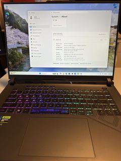ASUS ROG Strix G16 G614J, 13th Gen i7, RTX 4060, With Original Box and Accessories