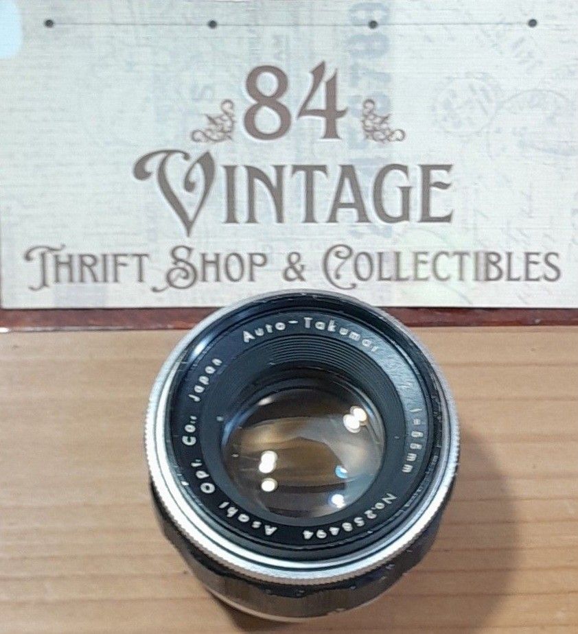 Auto-Takumar 55 F2 (Category: Lens & Kits) located in Las Pinas. Submitted by 84vintage (Listing ID 1447053895, Image 1). Description: Rare Auto-Takumar 55 F2 lens in very good condition. Minor signs of use are understandable for its age. Super smooth focusing and 10 bladed aperture make this a sought-after one because of the character. Great for portraits or videos. Sold As is where is only. Actual photos posted. Please examine them carefully as