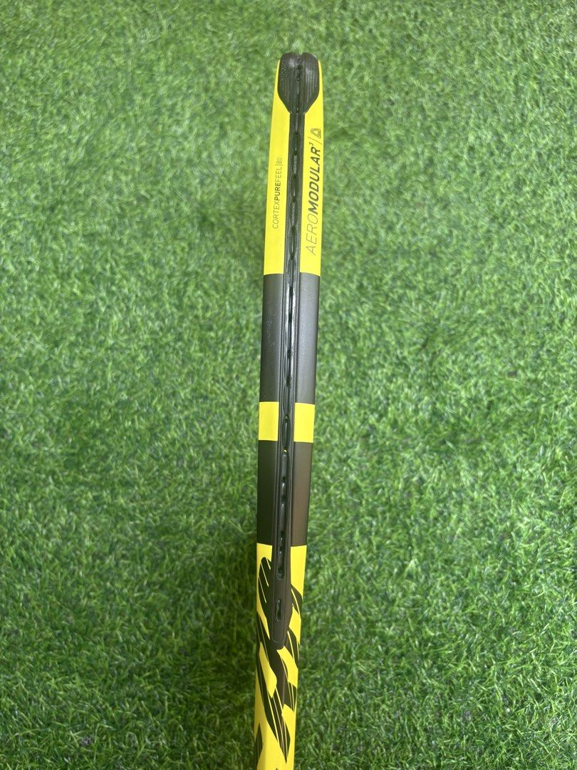 Babolat Pure Aero Team 2019 (Category: Racket and Ball Sports) located in Lingayen. Submitted by cayledy (Listing ID 1446962567, Image 3). Description: ❗️For Sale❗️ 🎾 Babolat Pure Aero Team 2019 Condition: 9.8/10 Grip size: 3 Weight: 285g Head size: 100 sq in String pattern: 16x19 🏷️ ₱8,500 🧾 MOP: Gcash/Maya/Bank Transfer 🚛 Delivery: J&T 📍 Location: Pangasinan • Meetups available at nearby locations • No reservations — whoever pays first get