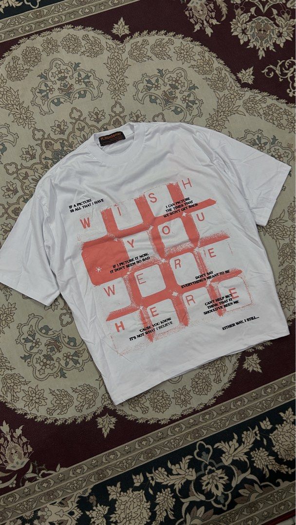 Band Artist Tee (Category: Tshirts & Polo Shirts) located in Ipoh. Submitted by zulfikri_ (Listing ID 1446942085, Image 1). Description: Brand New CONDITION 10/10 Size XL (25x28) RM99 only Nego tipis.