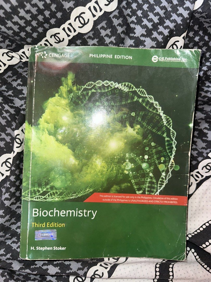 Biochemistry Third Edition by H. Stephen Stoker (Philippine Edition) (Category: Textbooks) located in Manila. Submitted by 8m8js (Listing ID 1446971532, Image 1). Description: Free Laboratory Manual Mode of Payment - GCash - Bank Transfer.