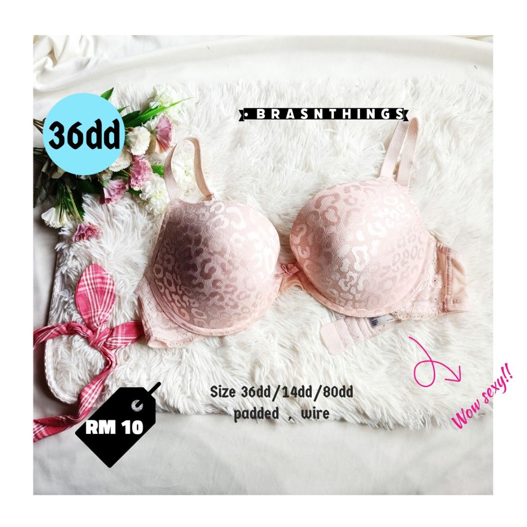 Bra 36dd (Category: New Undergarments & Loungewear) located in Kuala Lumpur. Submitted by ayuqizz21 (Listing ID 1446979133, Image 2). Description: bra size 36dd.. item bundle preloved from usa/aus..price n condition at the pic.. .