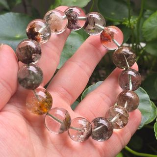 🔮Bracelet: Crystal/Gem/Coral/Coral Jade/Tridacna/Queen Conch Collection item 2
