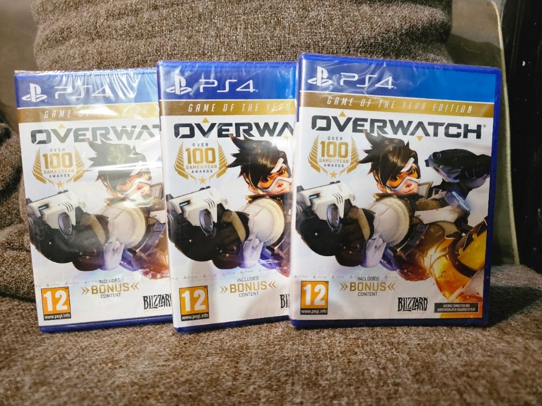 BRAND NEW PS4 GAME OVERWATCH (Category: PlayStation) located in Manila. Submitted by yatskiex2026 (Listing ID 1447080674, Image 1). Description: BRAND NEW OVERWATCH GAME PLAYSTATION 4 MEETUP OR VIA LALAMOVE SEALED.