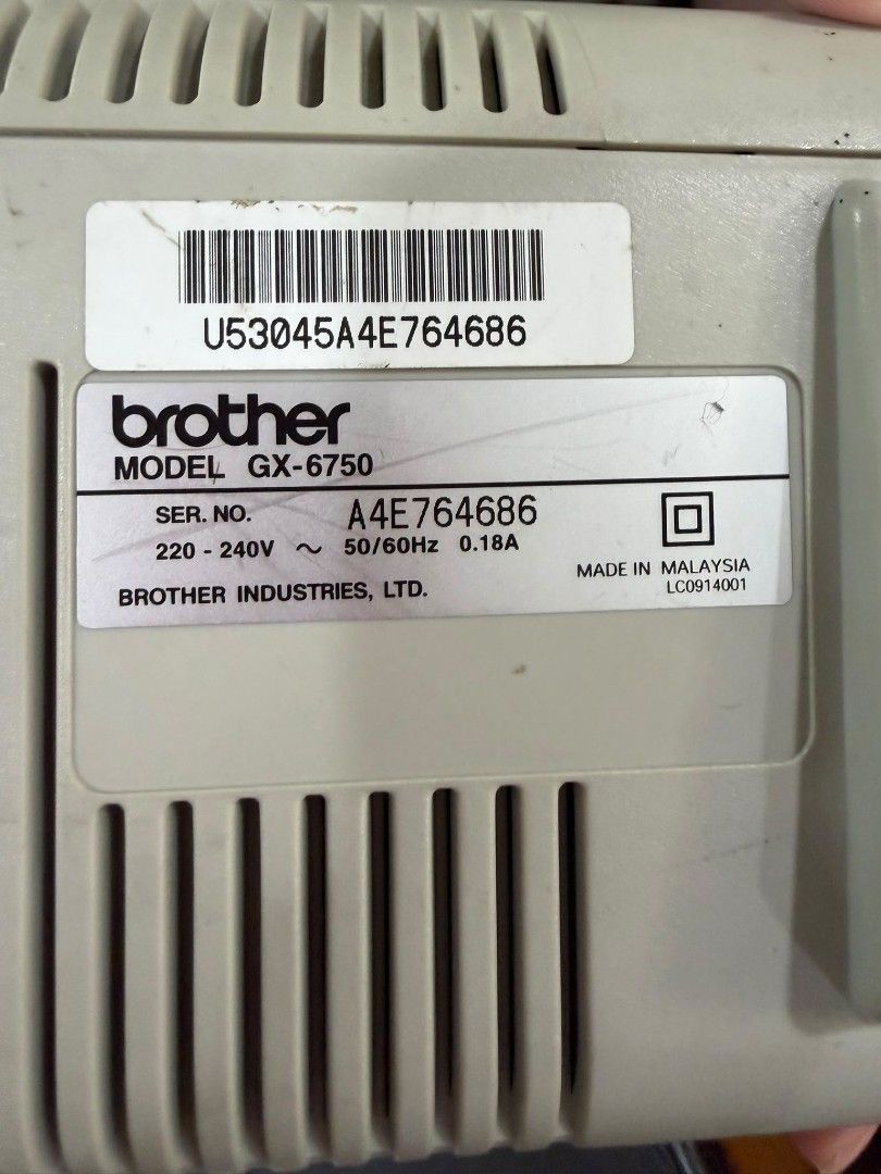 Brother GX-6750 Correctronic Electronic Typewriter497329804600954882