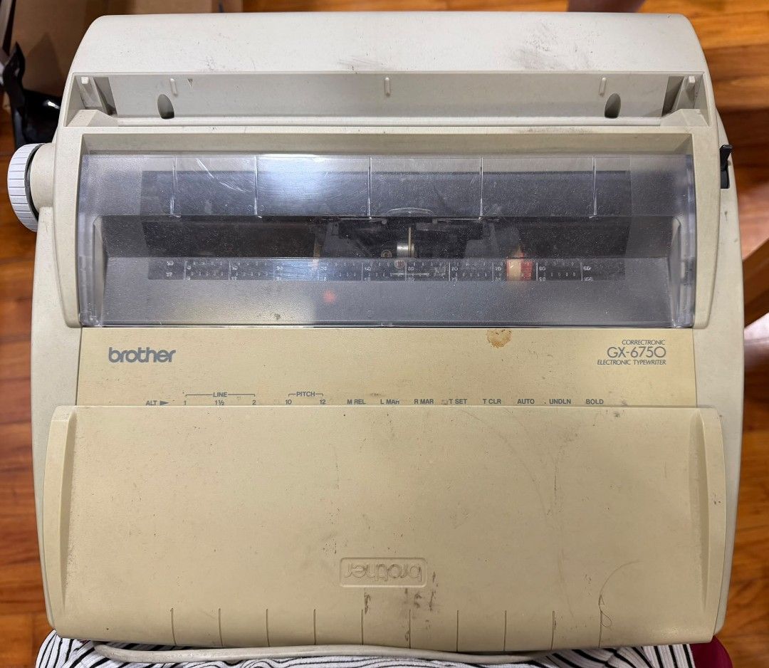 Brother GX-6750 Correctronic Electronic Typewriter497329804600954881