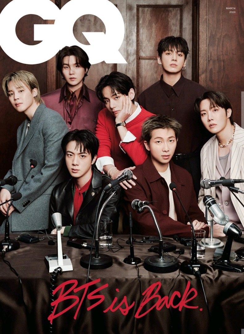 BTS GQ Magazine March 2026 (Category: Magazines) located in Quezon City. Submitted by _prelovedbyelvi (Listing ID 1446967641, Image 1). Description: ONHAND.