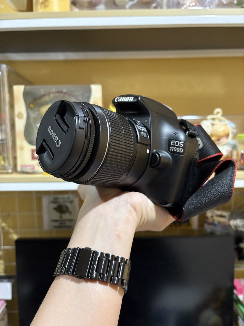 Canon DSLR EOS 1100D (Category: Cameras) located in Marikina City. Submitted by ejzzz (Listing ID 1446913402, Image 2). Description: rfs: seldom used comes with bag, charger, lens cap working with no issues.