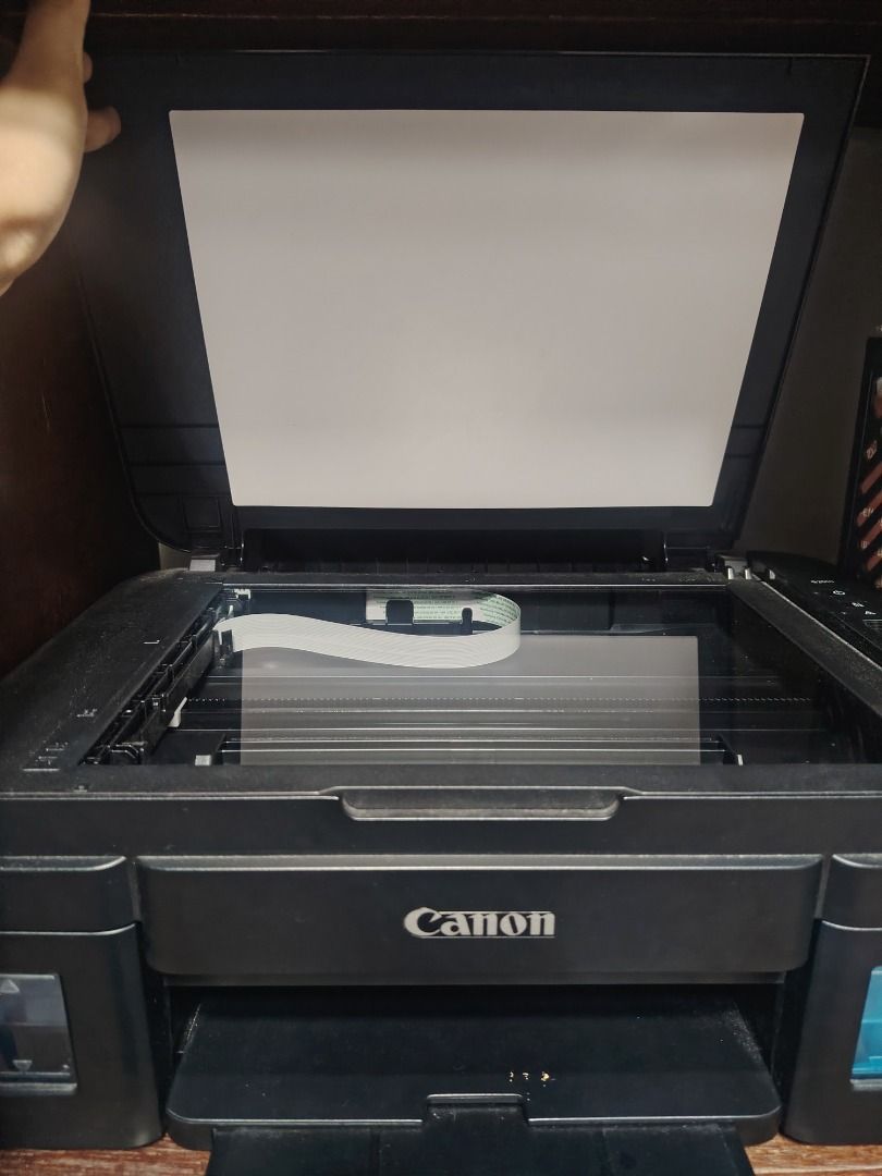 Canon Pixma G2010 All-in-one Tank Printer (Category: Printers, Scanners & Copiers) located in Makati City. Submitted by hmagun47352 (Listing ID 1447071413, Image 2). Description: Canon PIXMA G2010 All-in-One Ink Tank Printer 💰 Price: ₱4,000 (Negotiable, could go lower!) 🖨️ Original Price: ₱8,700 Condition: Used for 3 years Print, Scan, and Copy Well-maintained Ink tanks still have remaining ink Includes power cord Issue: Needs print head/cartri