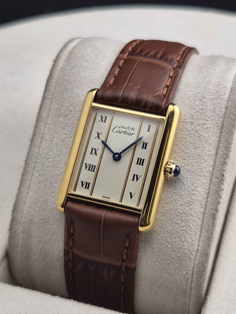 Cartier Tank Large (Category: Luxury Watches) located in Makati City. Submitted by tpx.ph (Listing ID 1446937891, Image 1). Description: Cartier Tank Must Large 1990’s 190k Pre-Owned Watch Only.