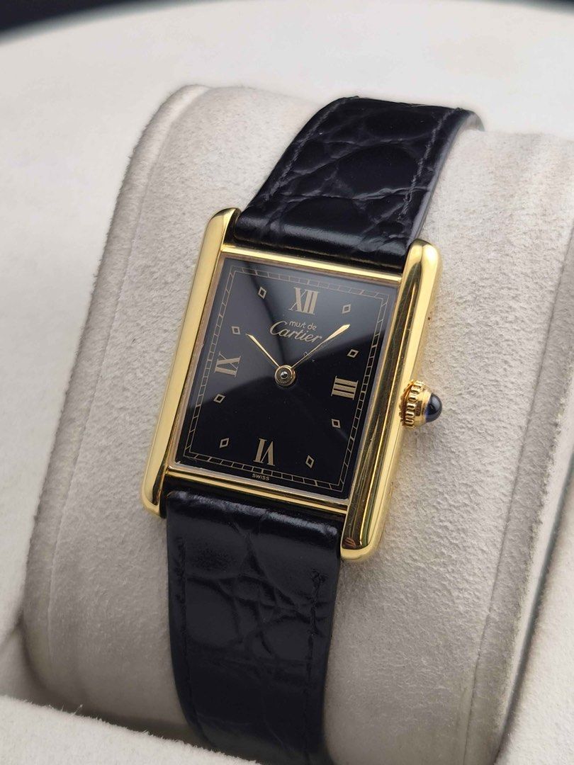 Cartier Tank Large (Category: Luxury Watches) located in Makati City. Submitted by tpx.ph (Listing ID 1446938179, Image 1). Description: Cartier Tank Large 1990’s 170k Pre-Owned Watch Only.