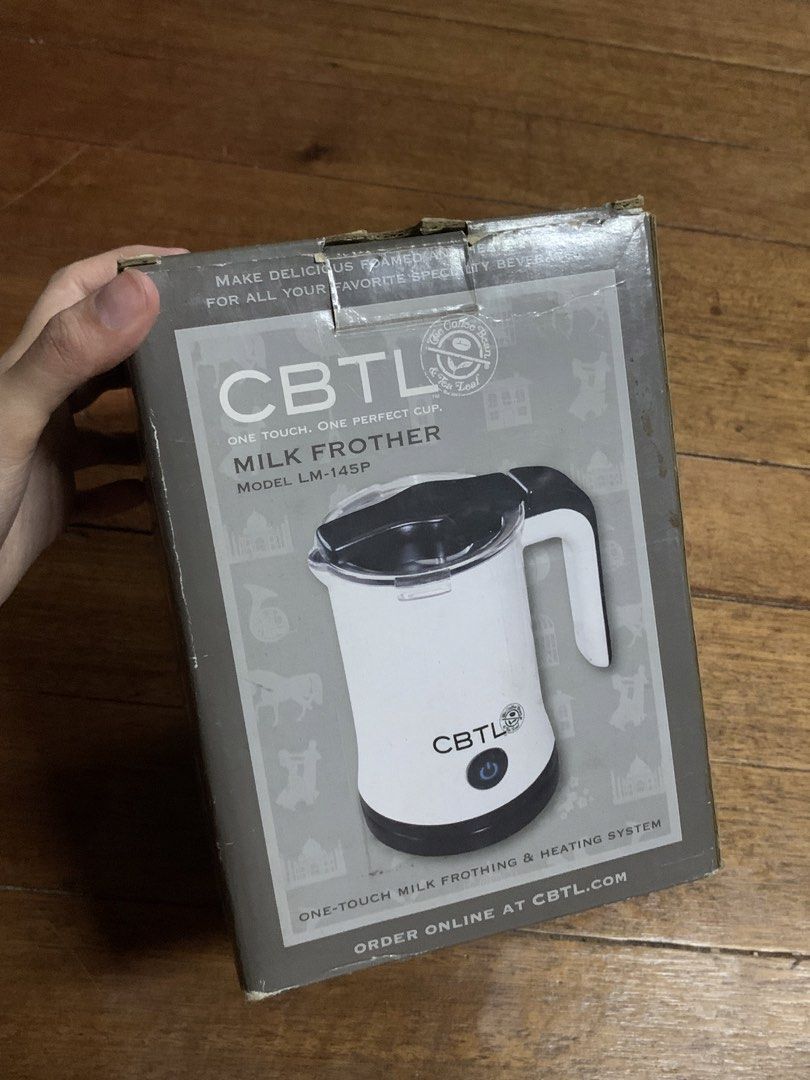 CBTL Milk Frother (Category: Coffee & Tea Tableware) located in Davao. Submitted by brighthorse.adc50e (Listing ID 1447039131, Image 3). Description: original price is ₱4,350, selling for only ₱3,000! price is very negotiable.